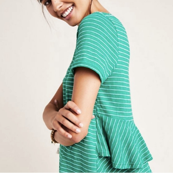 Anthropologie Laura Ruffle Top - Picture 2 of 5